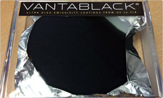 El material más negro, que nadie puede ver