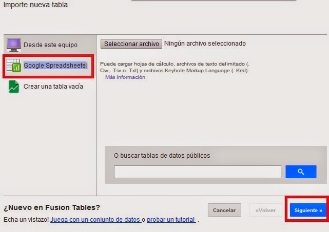 Crea un mapa de concentración de clientes, con una hoja de cálculo de Google