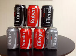488 NOMBRES que aparecen en las latas de Coca-Cola
