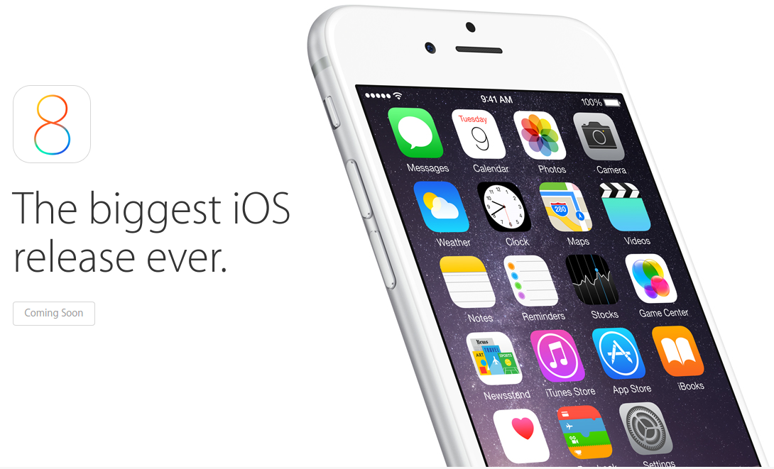 Descarga iOS 8, disponible desde el 17 de septiembre