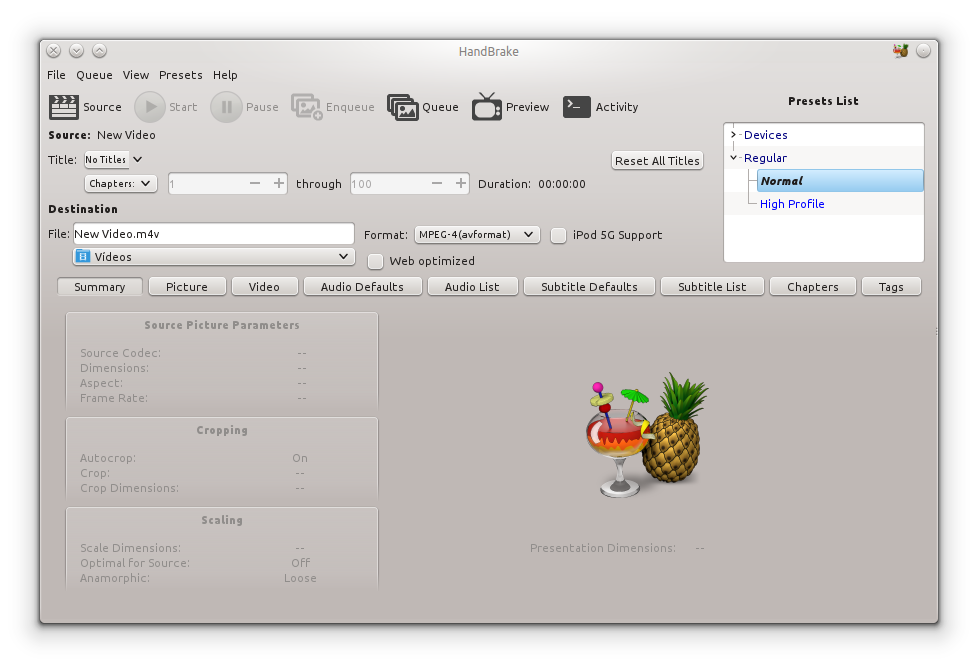 HandBrake, un poderoso convertidor de vídeo multiplataforma