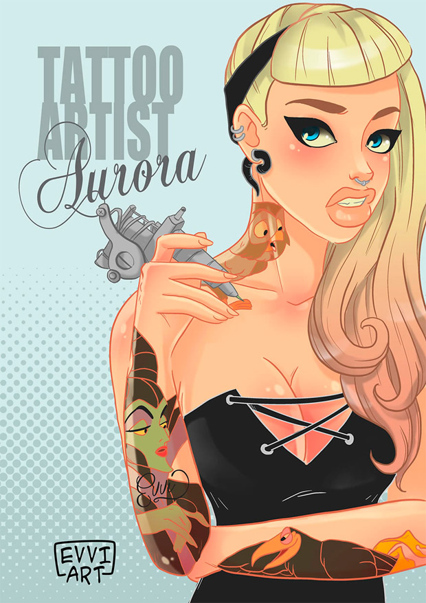 princesas-disney-sensuales-ilustracion-emmanuel-viola-1