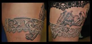 suspender belt tattoo