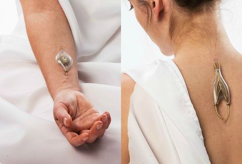 Joyería que usa las venas como fuente de energía