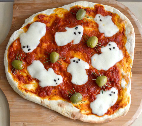 Pizza para Halloween