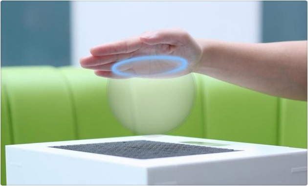 Hologramas que se pueden sentir