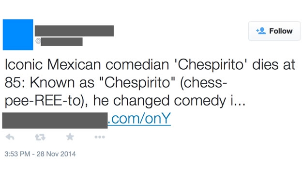 Ataques cibernéticos, aprovechan la muerte de Chespirito