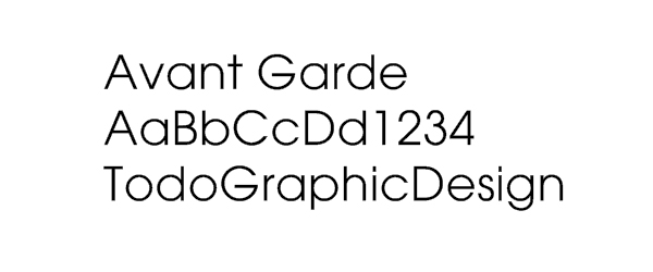 Fuentes tipográficas más utilizadas en el mundo del Diseño Gráfico