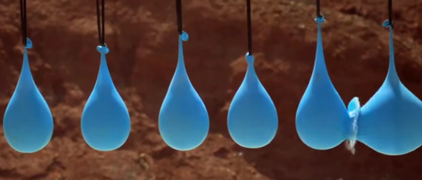 ¿Cuántos globos se necesitan para detener una bala?