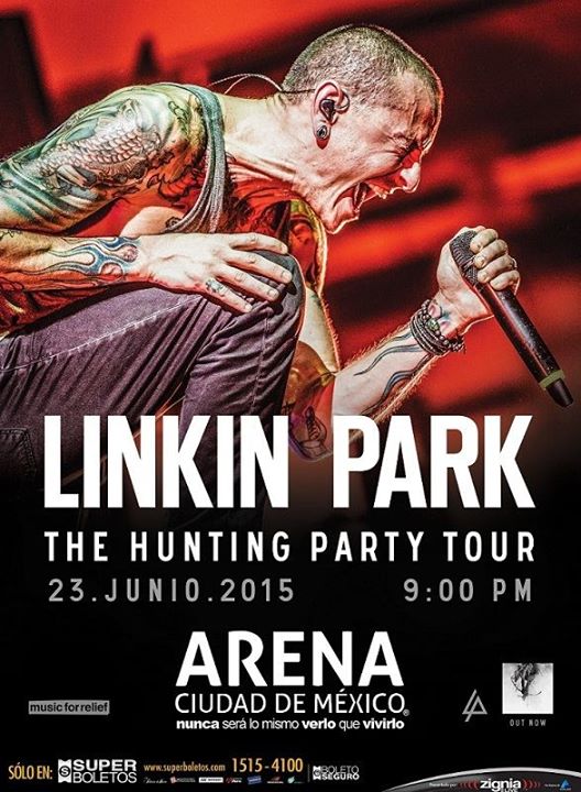 Linkin Park en la Arena Cd. de México