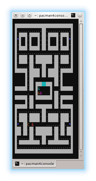 Pac-Man desde la terminal