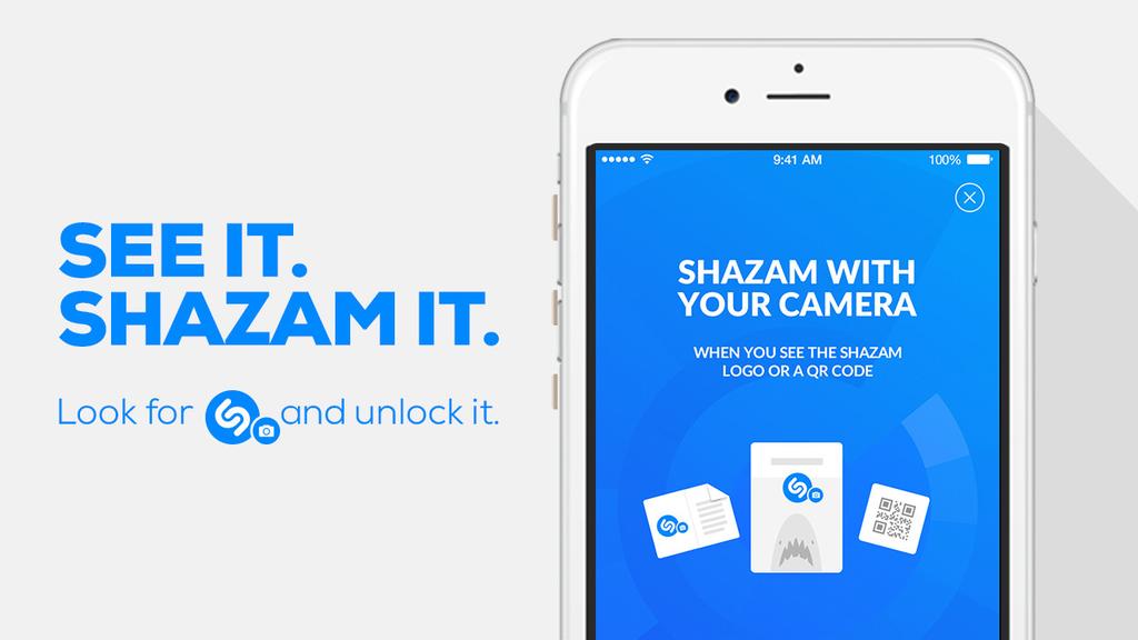 Shazam ahora reconocerá imágenes