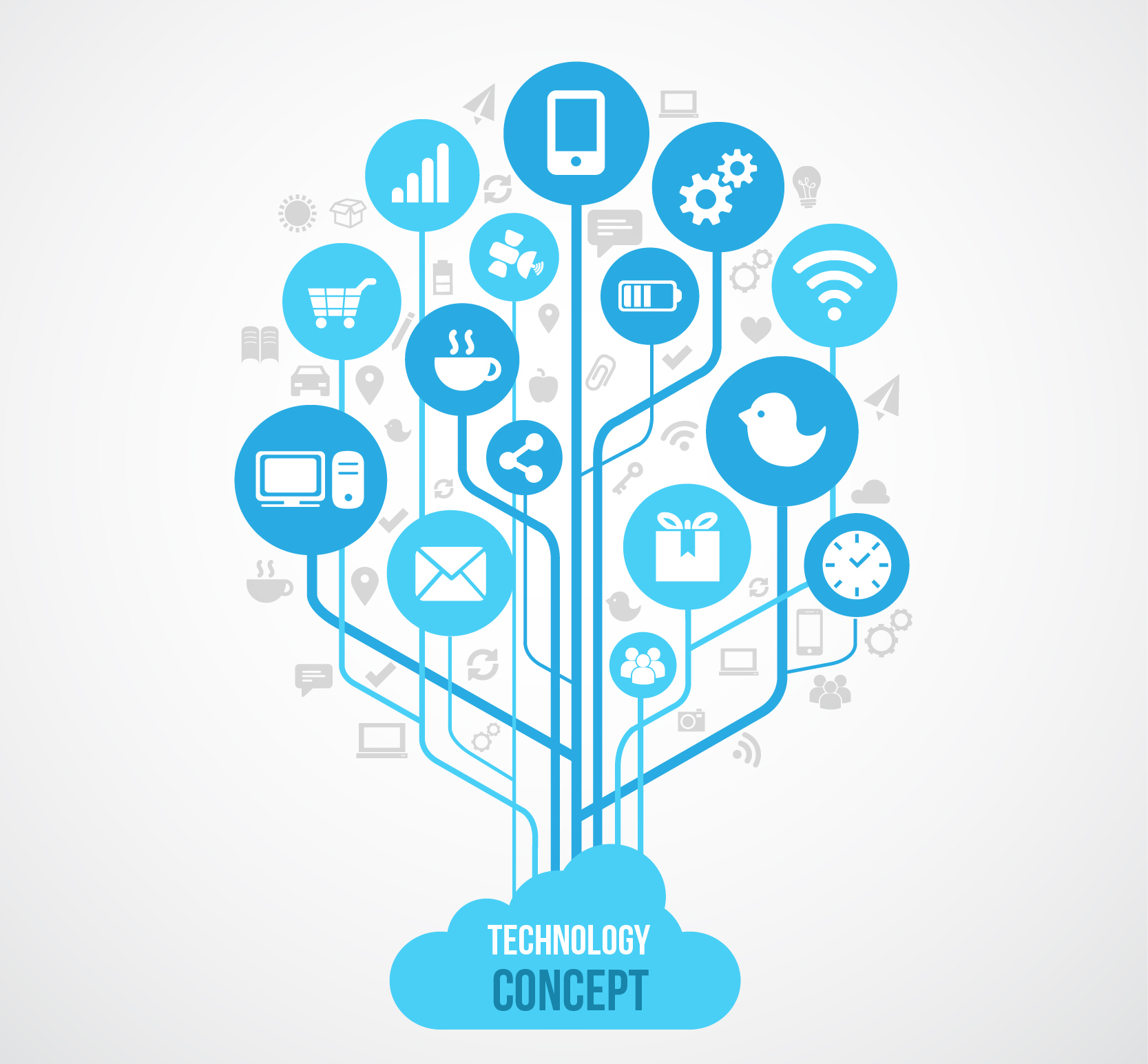 Modelo de negocio del futuro con "la nube"