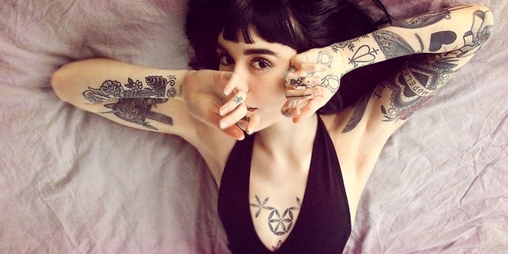 Tatuajes en zonas sexy de tu cuerpo