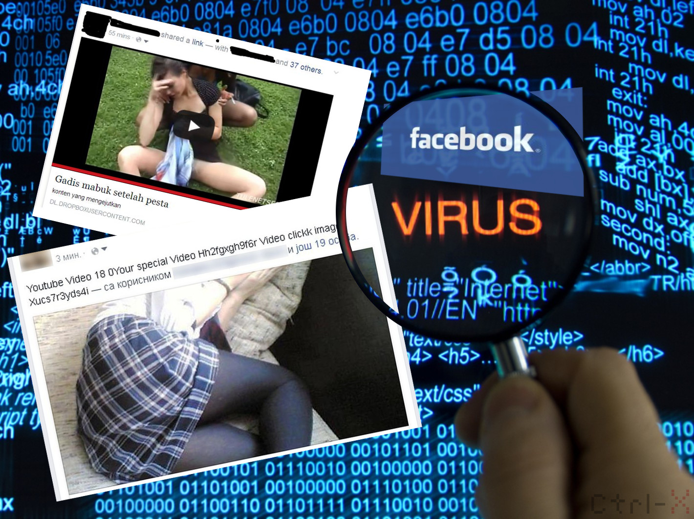 Eliminar el virus del vídeo porno de Facebook