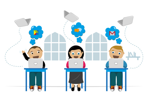 La Nube, úsala para salvar tus trabajos escolares