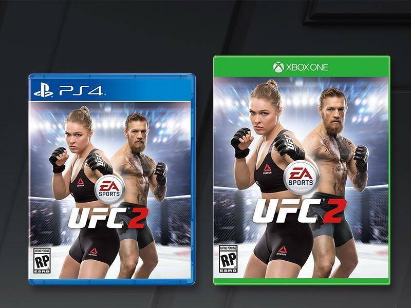 Conor McGregor acompañará a Ronda Rousey en la portada de EA Sports UFC 2