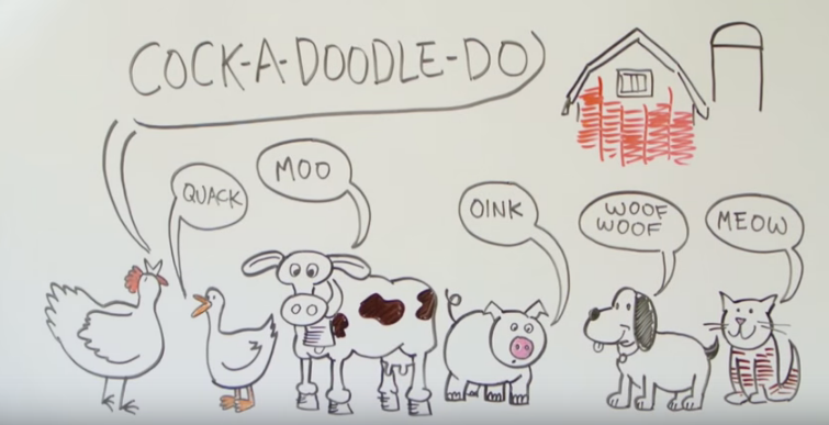 Por qué le damos nombres a los sonidos de los animales según el idioma