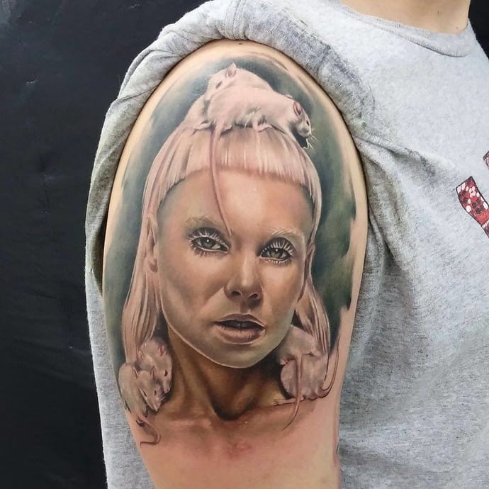Freeky Die Antwoord tatuajes