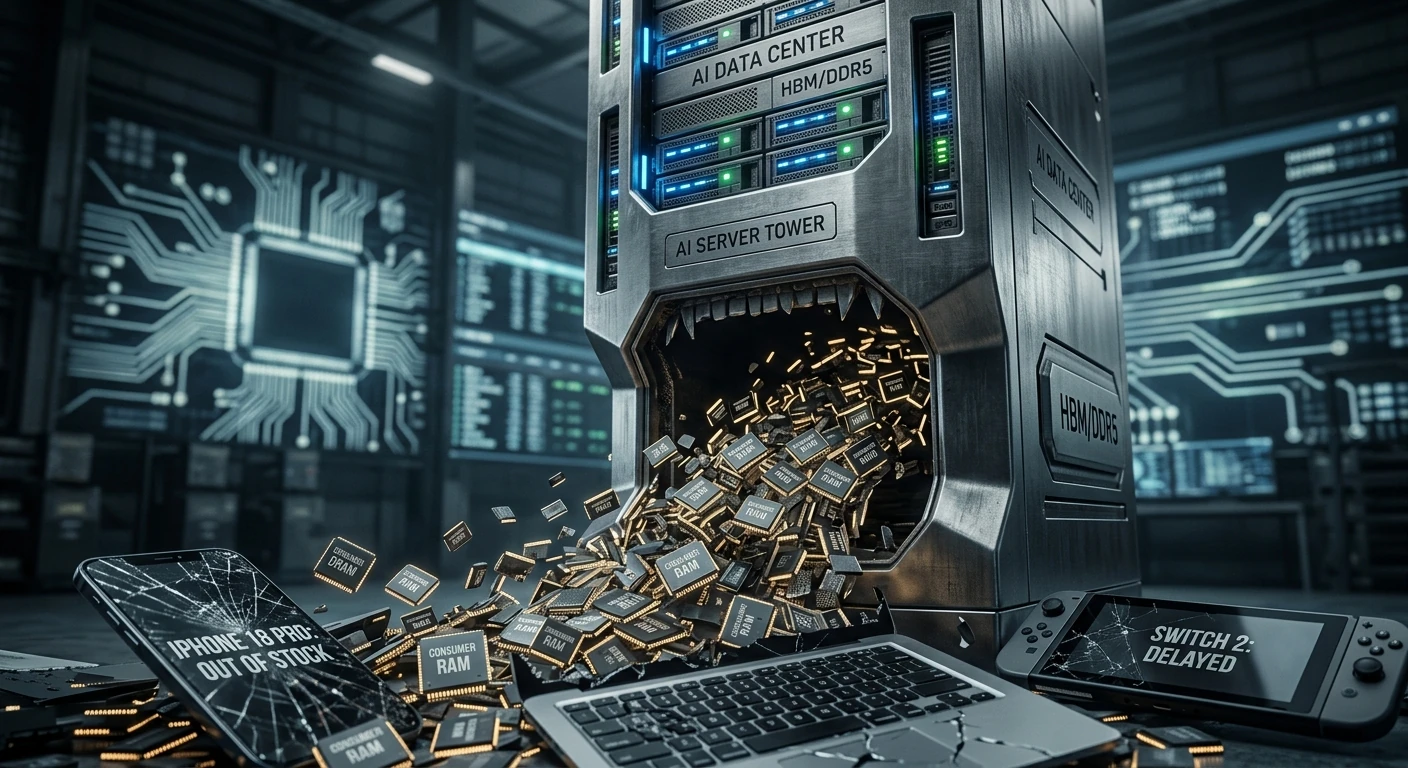 ¿Por qué la Inteligencia Artificial está encareciendo tu próximo móvil y consola? La crisis silenciosa de la memoria RAM